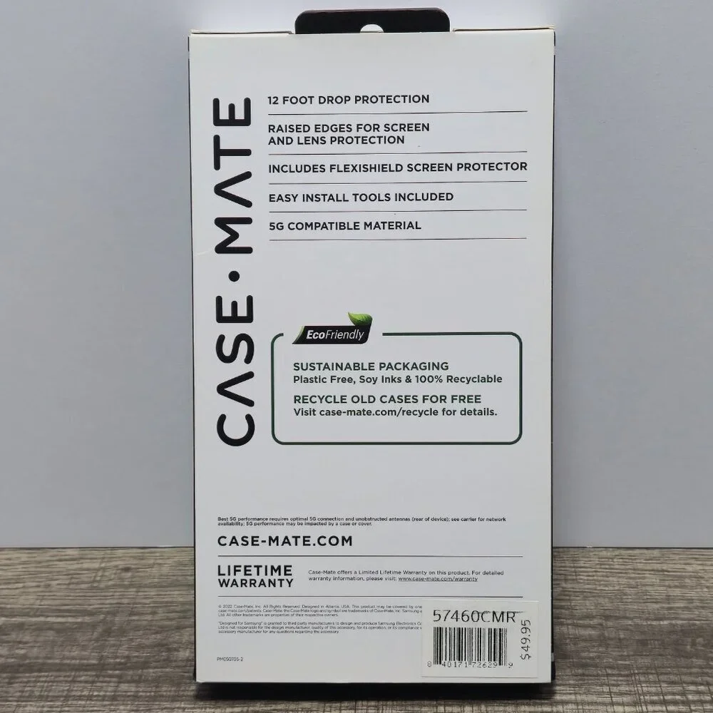 CaseMate Cell Phone Case & Screen Protector Samsung Galaxy S23+